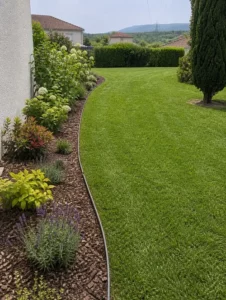 Aménagement paysager d’un jardin dans le Puy-de-Dôme